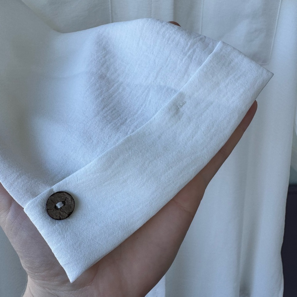 White Button-Up Shirt - Picture 11 of 15